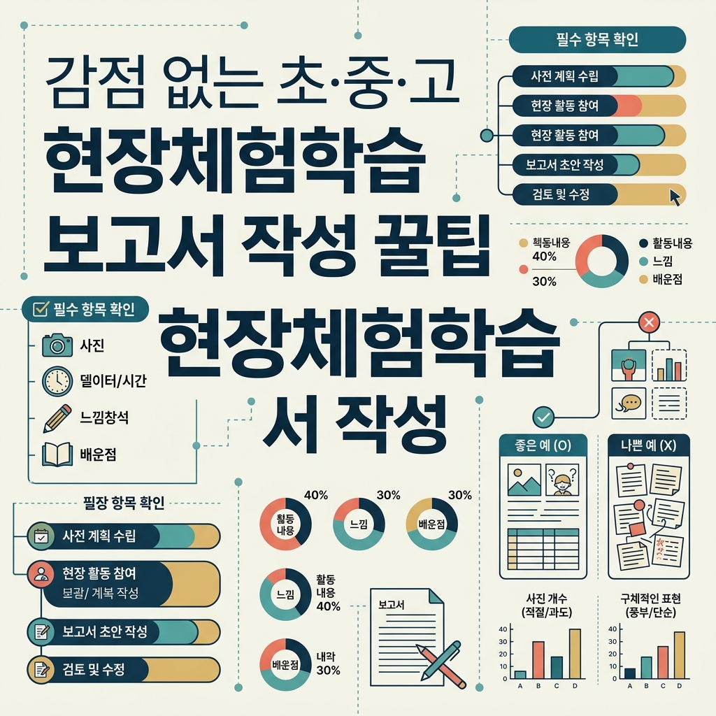 ai thumbnail infographic 감점 없는 초·중·고 현장체험학습 보고서 작성 꿀팁 1786909897