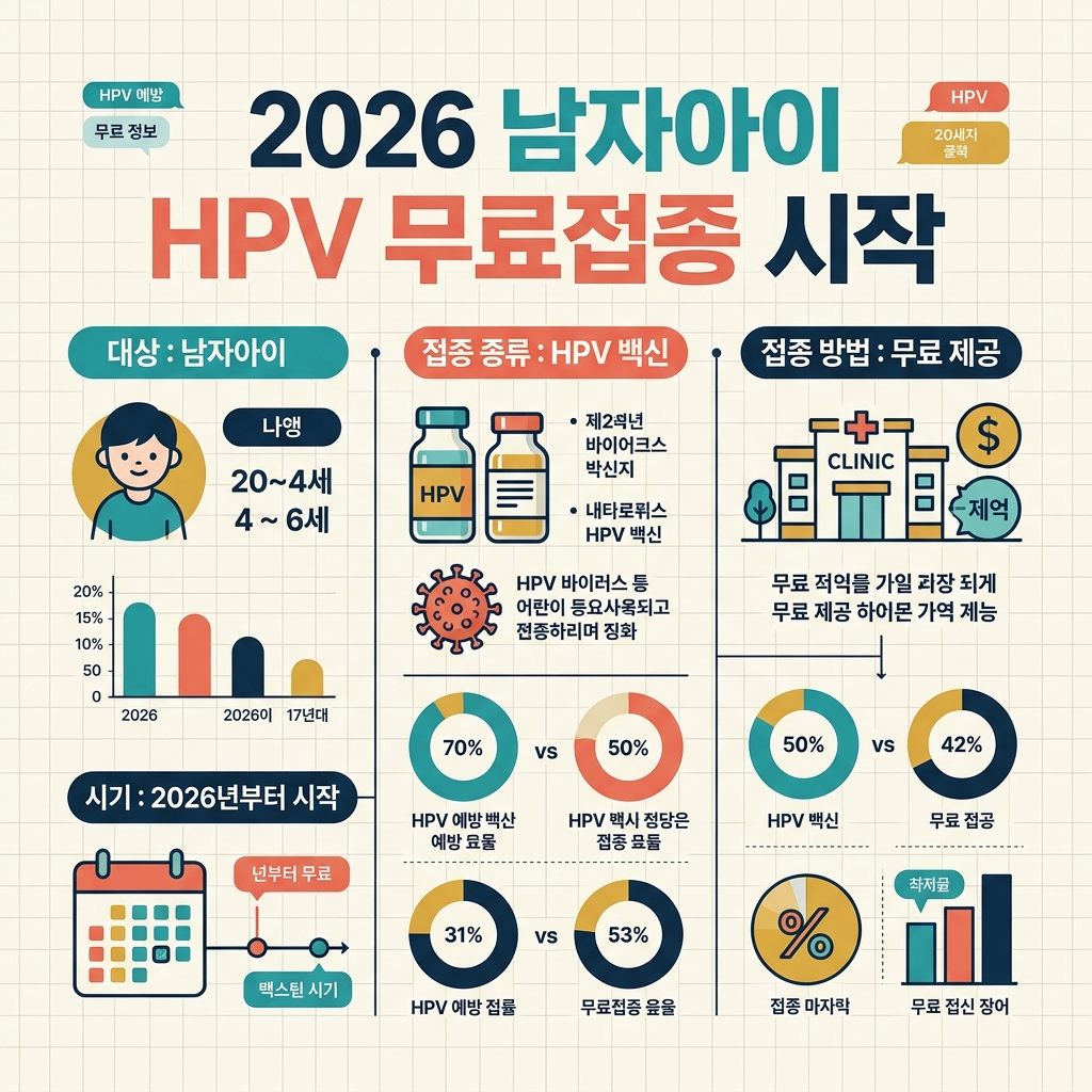 ai thumbnail infographic 2026 남자아이 HPV 무료접종 시작 1788423089