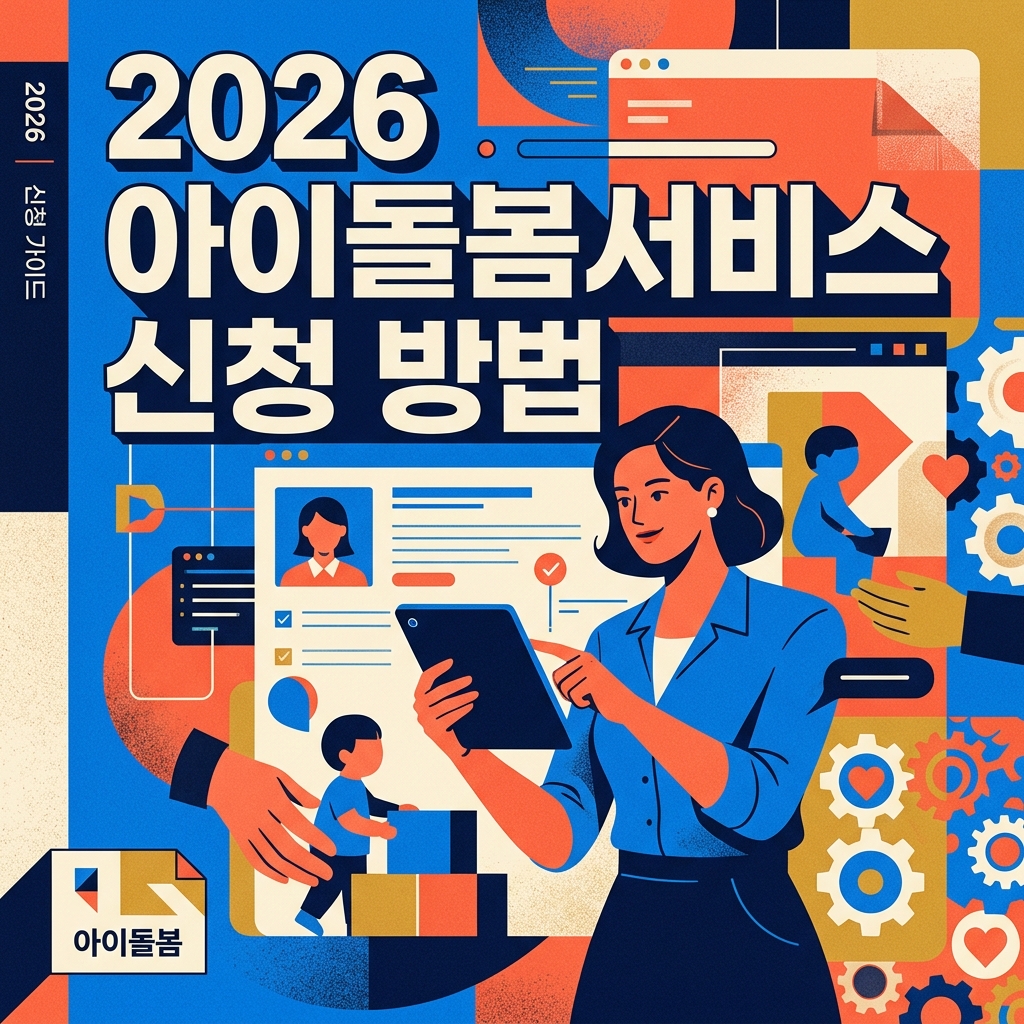 ai thumbnail poster 2026 아이돌봄서비스 신청 방법 1789433190