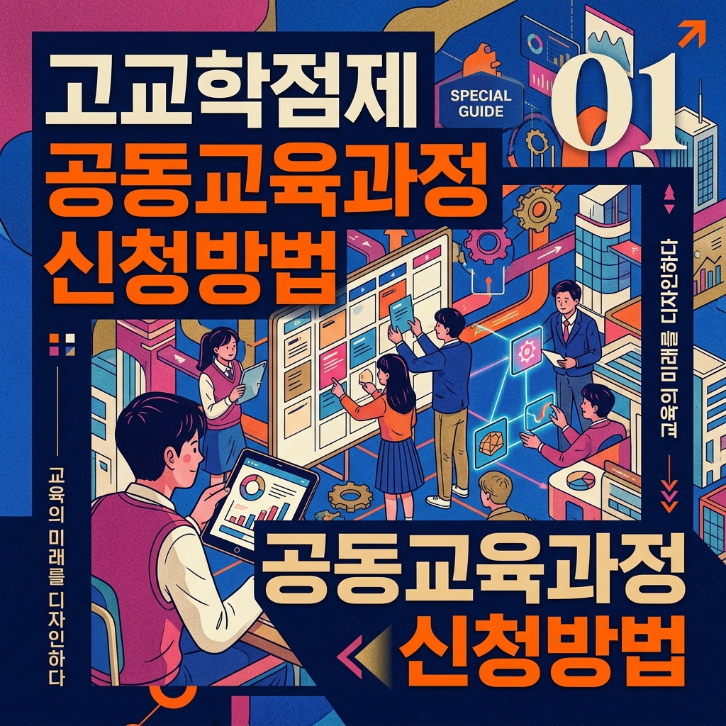 ai thumbnail poster 고교학점제 공동교육과정 신청방법 1790233672