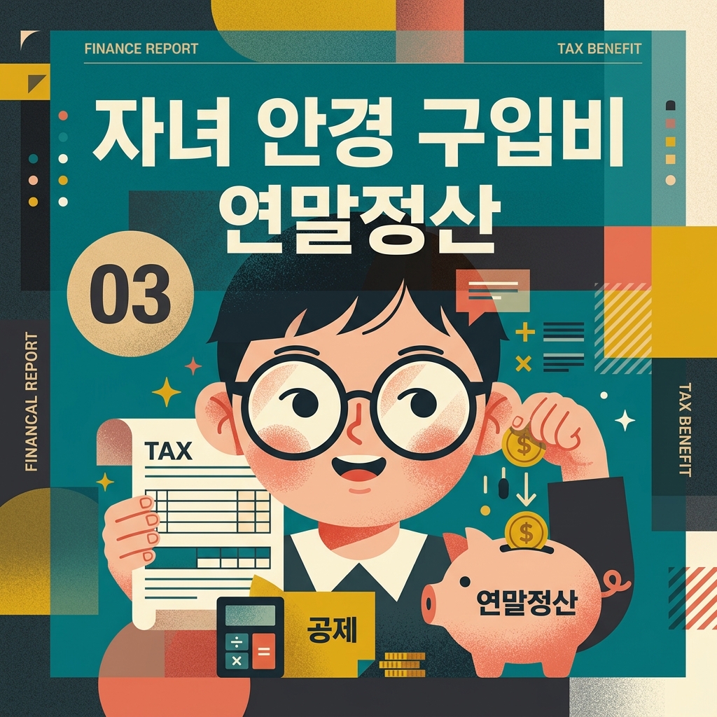 ai thumbnail poster 자녀 안경 구입비 연말정산 1788607472