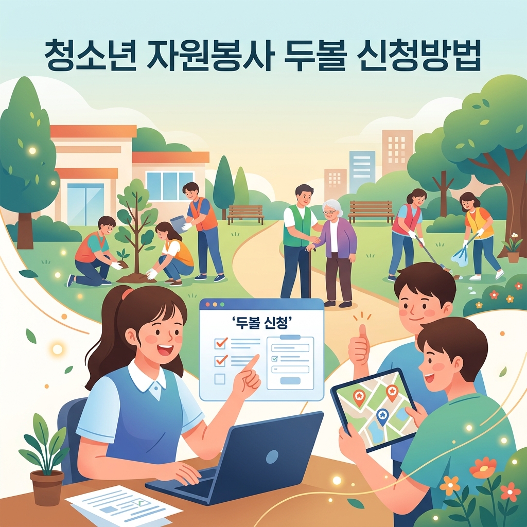 ai thumbnail illustration 청소년 자원봉사 두볼 신청방법 1791769867