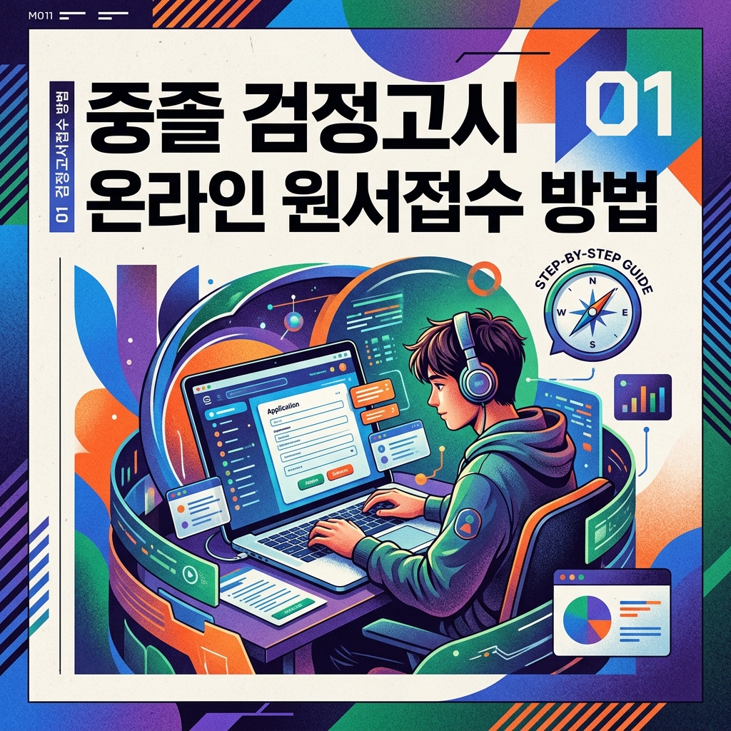 ai thumbnail poster 중졸 검정고시 온라인 원서접수 방법 1792242220